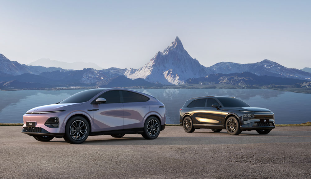 Neuer XPENG G6 und neuer XPENG G9